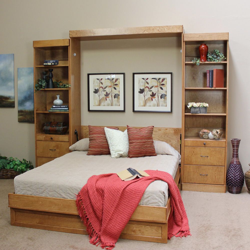 Tahoe wall bed available in queen or full open