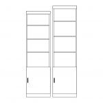 Wallbed Door Cabinet, cabinet & door for murphy bed