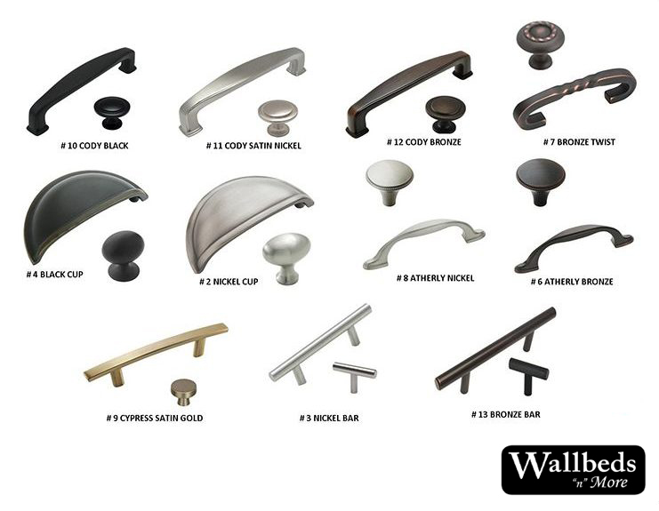 Wallbeds n More hardware options