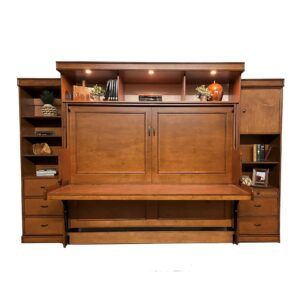 Portal Desk Bed with Hutch