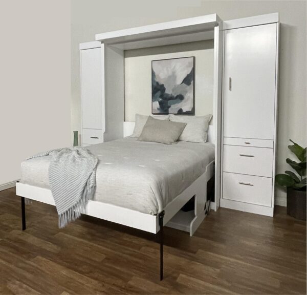 Euro Vertical Desk Bed - Detail